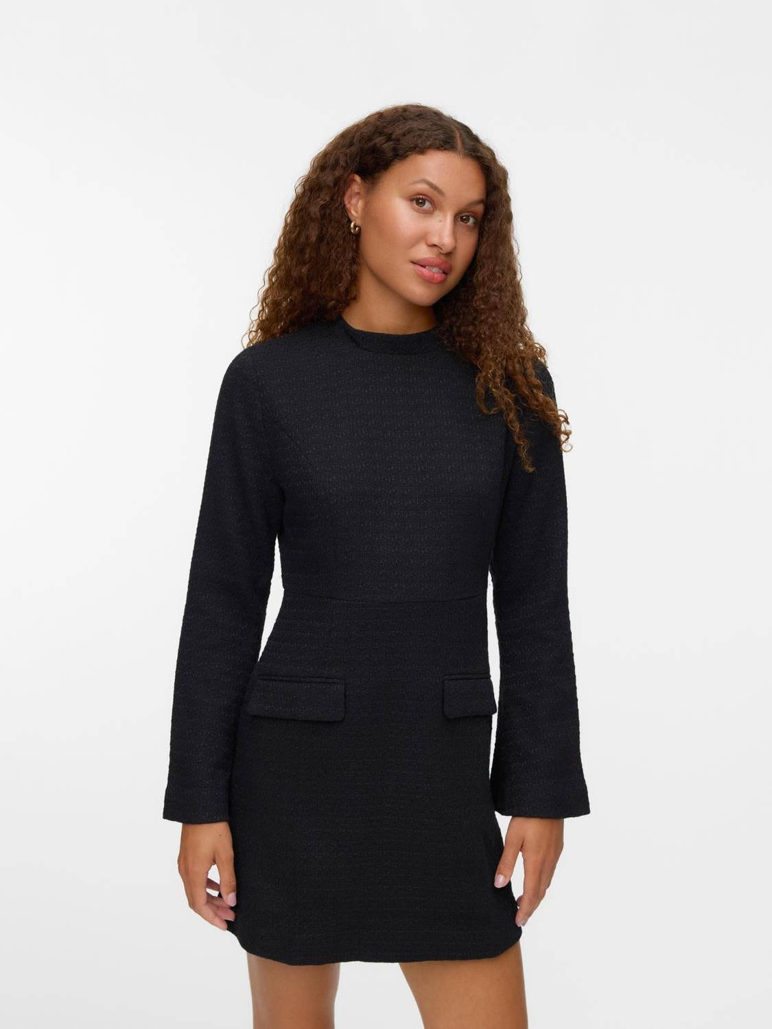 VMANES Short Dress - Black - VERO MODA & VILA Bergvik